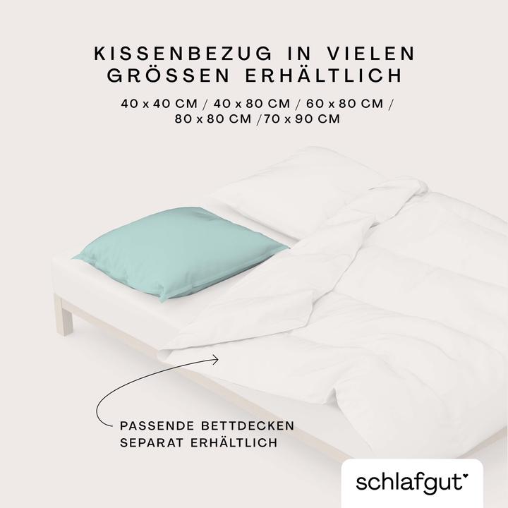 Produktbild schlafgut Woven Satin (Duvetbezug, 40 x 80 cm)