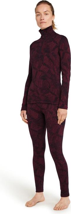 Actual product image Icebreaker Women's 260 Vertex L/S Half Zip Frozen Forms (M)
