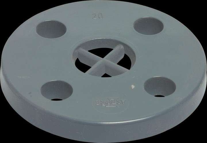 Produktbild Profec Blindflansch PVC-U DN150 x 160 mm DIN Flansch 10bar DN150 Grau PN10