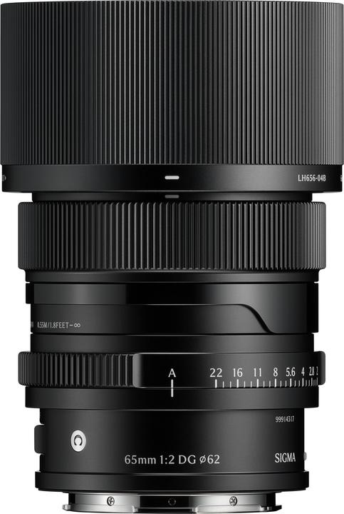 Produktbild Sigma 65mm F2,0 DG | Contemporary (L-Mount) (Black) (Sigma SA, Vollformat)