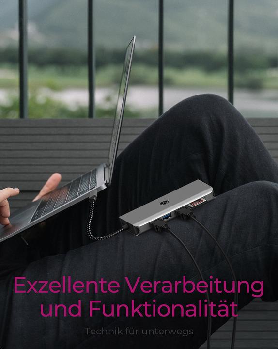 Produktbild Icy Box Dockingstation 12-in-1 USB Type-C (USB-C, 12 Ports)