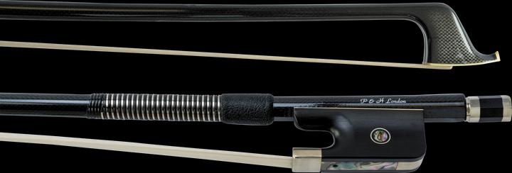 P&H Bows Kontrabassbogen 4/4-3/4, Carbon (Streichbogen)