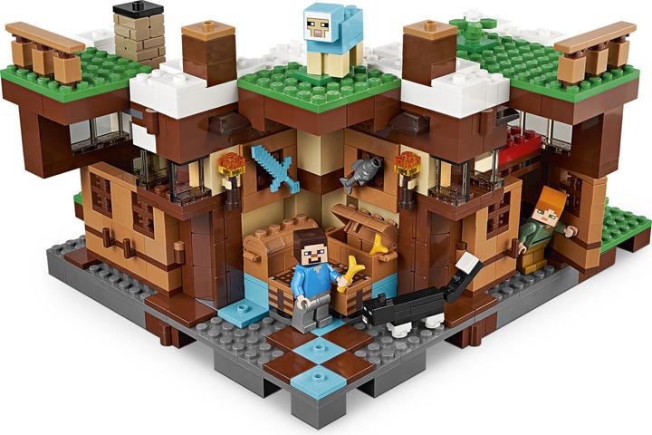 Produktbild LEGO Minecraft Unterschlupf im Wasserfall (21134, LEGO Minecraft)