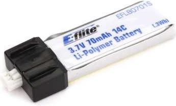 Produktbild E-Flite SCOUT Akku 1S 3.7V 70 mAh 14C (3.70 V, 70 mAh)