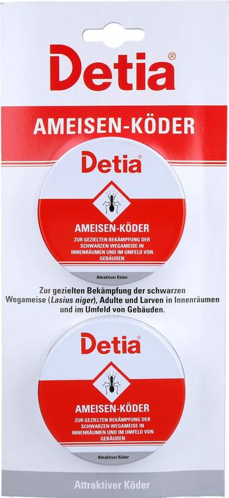 Detia Ameisen Köderdose 2er Lochkarte, 2 St