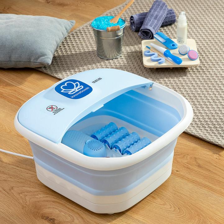 Produktbild InnovaGoods Klappbares Fussbad mit Rollen und Hydromassage Footopy