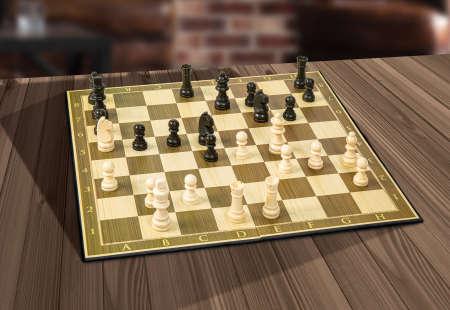 Produktbild Jackpot Kasparov: Wood Chess Set (36.5 cm)