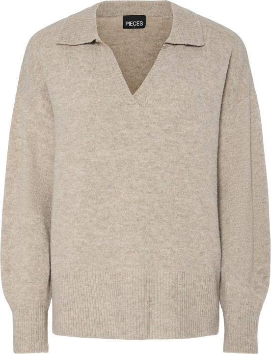 Produktbild Pieces Pcmalou Ls Polo Knit Noos Bc (XS)