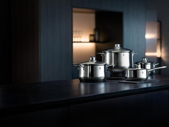 Produktbild WMF Diadem Plus Topf-Set, 4-teilig (24 cm, Pfannenset + Topfset, Edelstahl)