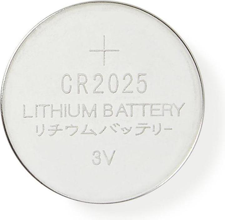 Productafbeelding Nedis Lithium knoopbatterij CR2 025 3 V 5 stuks (5 Pcs., CR2025)