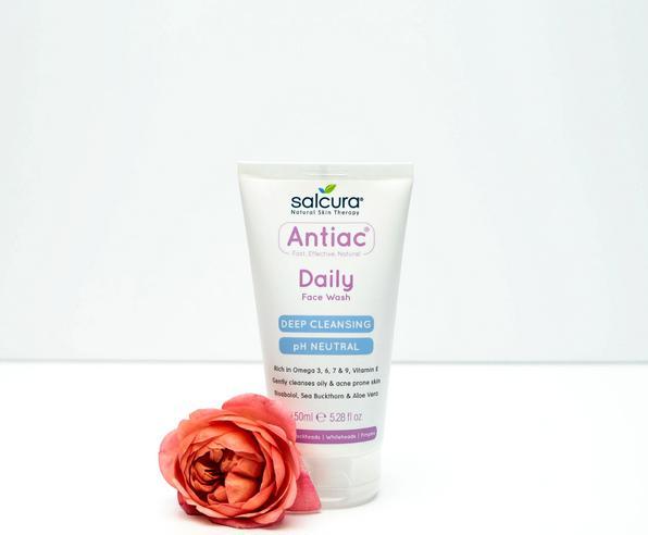 Actual product image Salcura Skincare Antiac Daily Face Wash Facial Cleansing Gel 150 ml Unisex (Gel, 150 ml)