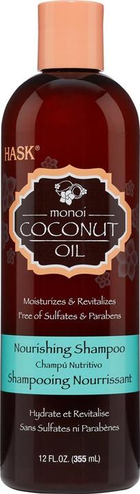 Immagine prodotto Hask Shampoo nutriente all'OLIO DI COCCO MONOI 355 ml (355 ml, Shampoo liquido)