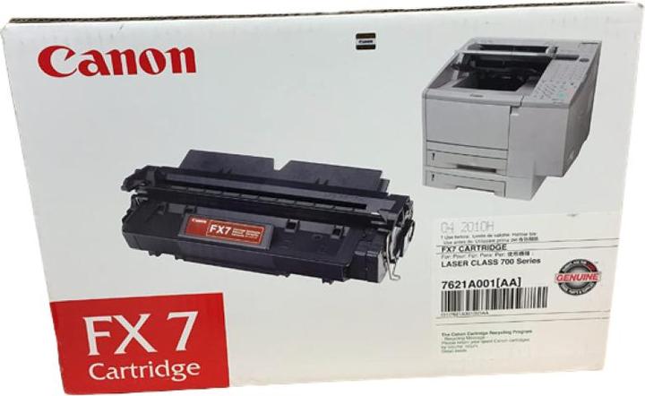 Actual product image Hermex Original Canon FX 7 7621A002 Toner Black (FC)