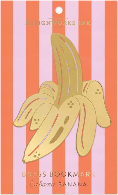 Designworks Buchzeichen Metall - Cabana Banana