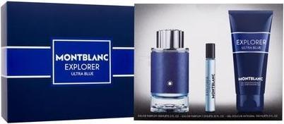 Actual product image Montblanc Mont Blanc Legend Blue Eau De Parfum 100ml, Eau De Parfum 7.5ml, And Shower Gel 100ml (Fragrance set)