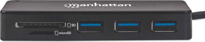 Produktbild Manhattan USB 3.0 mit Kartenleser (USB-C, 3 Ports)
