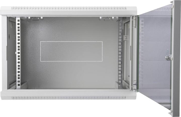 Image du produit Digitus 48.3cm 19inch 19inch armoire murale 9HE SoHoline RAL7035 gris sans étagère 505mmx600mmx450mm (9 HE, Rack 19 pouces)