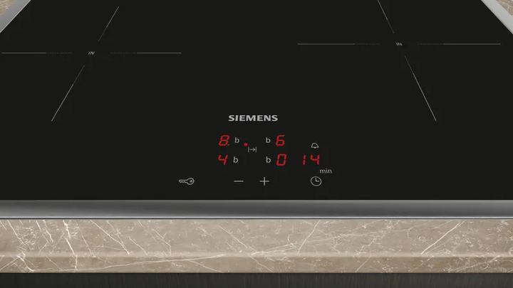 Actual product image Siemens Built-in cooker set, EI645CFB6E + HE517BBS4, built-in cooker, induction hob, EQ522IB01