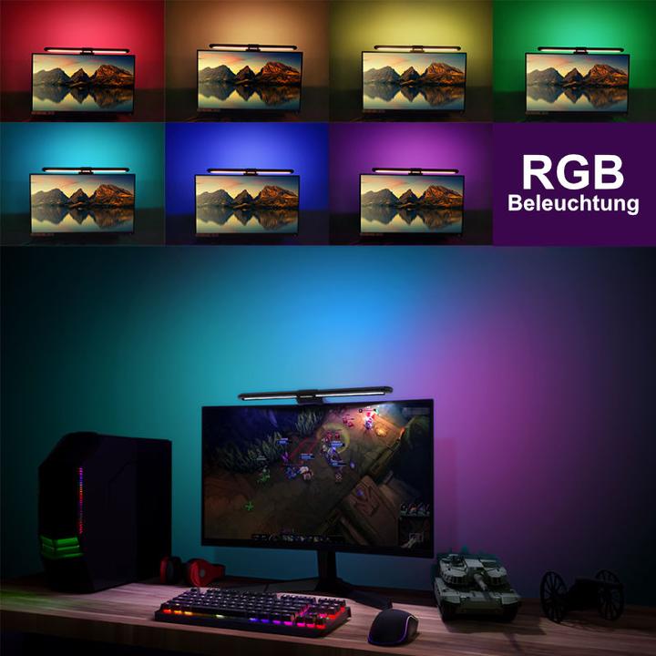Actual product image Hermex Screenbar Monitor light Monitor lighting Screen lighting LED