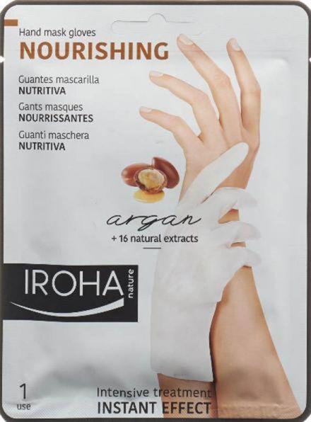 Immagine prodotto Iroha Nature Natura - Maschera per le mani Guanti nutrienti (18 ml)