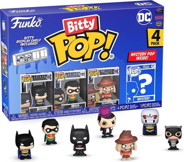 Produktbild Funko DC - Batman - Bitty POP! Vinyl Figuren 4er-Pack 2,5 cm