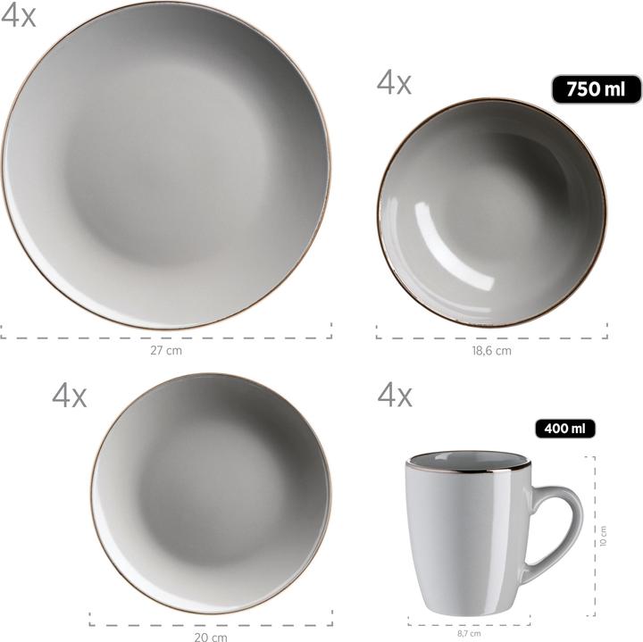 Productafbeelding Mäser Metalen rand (16 Stuk)