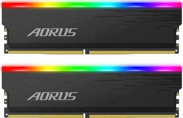 Produktbild Gigabyte DDR4 PC 3733 CL18 AORUS RGB Kit (2 x 8GB, 3733 MHz, DDR4-RAM, DIMM)