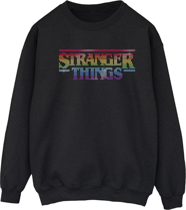 Netflix Stranger Things Rainbow Dot Logo Sweatshirt (M)
