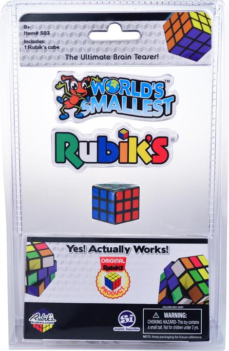 Produktbild Worlds Smallest Rubik's Cube (3 x 3)