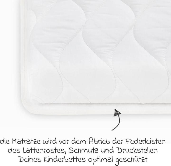 Produktbild Julius Zöllner Betteinlagen Matratzenschoner Nadelfilz mit Paspeleinfassung 70 (70 x 140 cm)