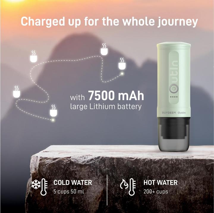 Image du produit OutIn Machine à café de voyage Nano Capsules (0.08 l)