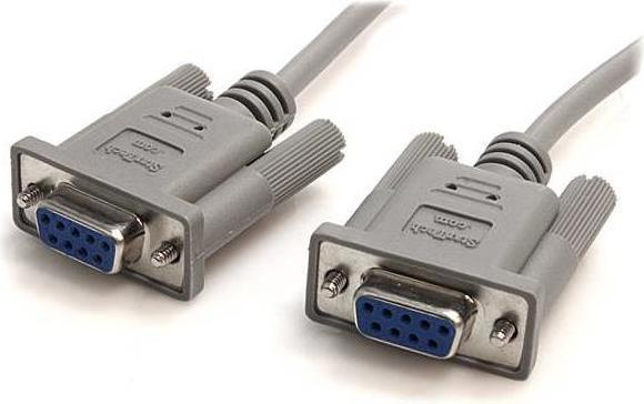 StarTech Serielles RS232 DB9 Nullmodemkabel - Buchse/Buchse (3 m)