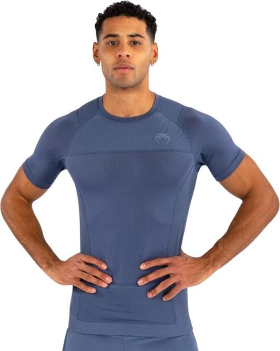 Venum G-Fit Air Short Sleeve Rashguard Foggy Blue (XL)