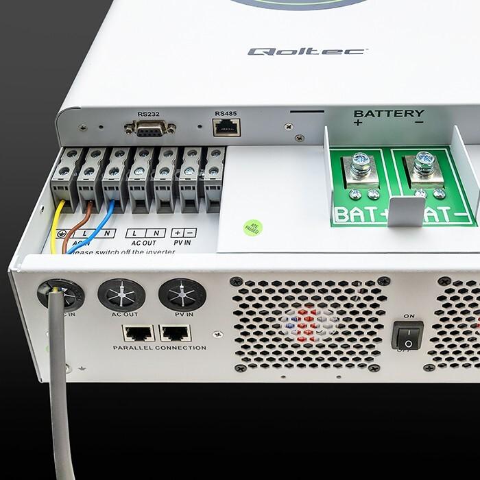 Produktbild Qoltec Off-Grid Solarwechselrichter 6,2kVA 6,2kW 120A MPPT