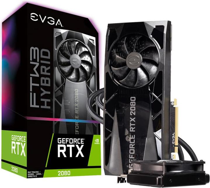 Produktbild EVGA GeForce RTX 2080 Super FTW3 Hybrid Gaming (8 GB)