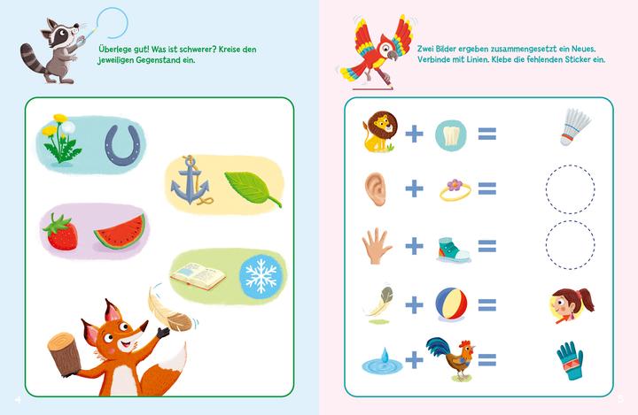 Immagine prodotto Tessloff Puzzle di adesivi per bambini dell'asilo. Pensiero logico