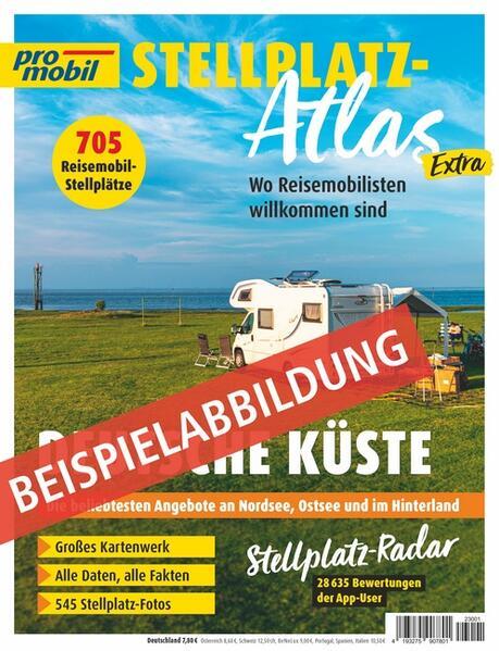 Produktbild pro mobil Stellplatz-Atlas 01/2024 (Deutsch, 2024)