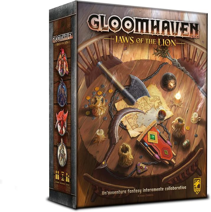 Produktbild Asmodée Gloomhaven, 2nd Ed. - The Jaws of the Lion (Italienisch)