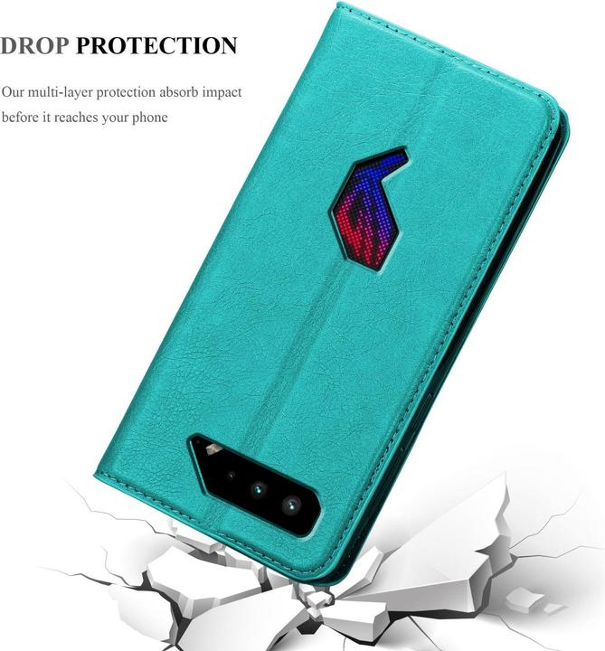 Image du produit Cadorabo Book Invis. Étui magnétique (Asus ROG Phone 5)