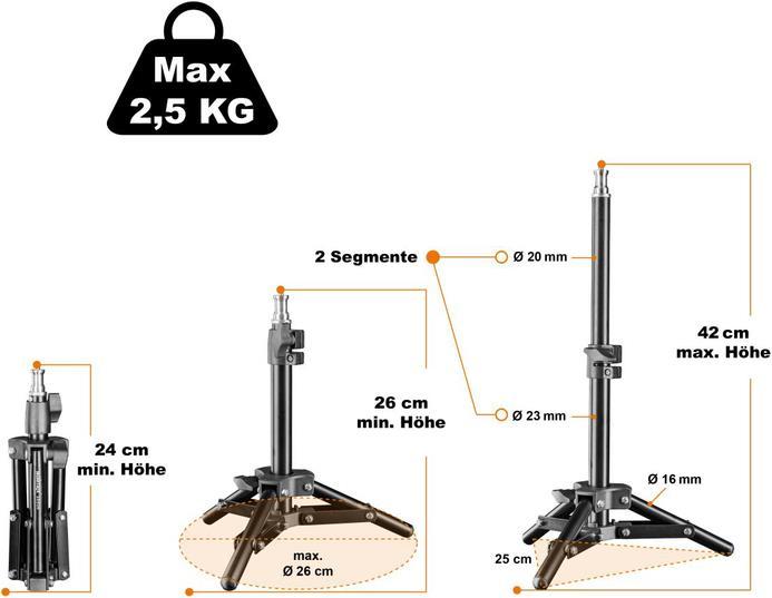 Actual product image Walimex Studio set Daylight 150/150 (Studio light)