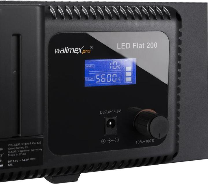 Actual product image Walimex pro Pro Flat 200 (Video light, Surface luminaire)
