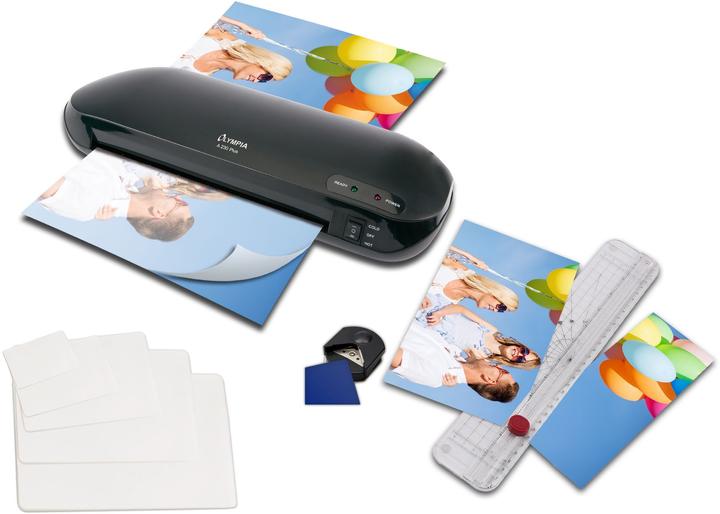 Actual product image Olympia A230Plus 4 in 1 set (70 - 125 µm, A5, A4, A6, Visiting card)