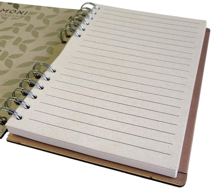 Actual product image Komoni Notebook / Frida Kahlo Elbow / lined A5 (A5, Lined, Hardcover)
