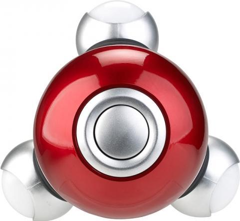 Produktbild Newgen medicals Mini-Vibrations-Massagegerät mit 3 Köpfen & LED-Beleuchtung