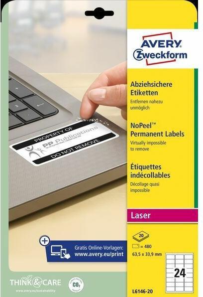 Produktbild Avery Abziehsichere Etiketten