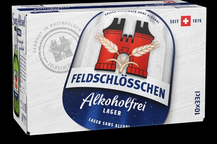 Actual product image Feldschlösschen Non-alcoholic (10 x 33 cl)
