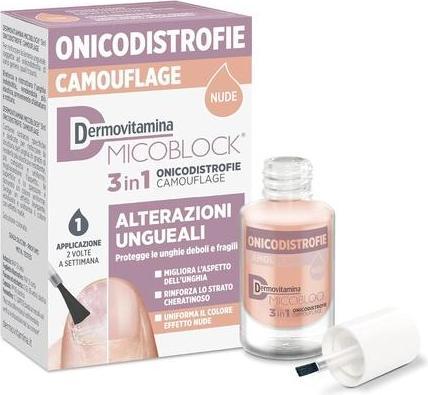 Produktbild Dermovitamina Micoblock 3 in 1 Onychodystrophy Camouflage 8ml (8 ml)