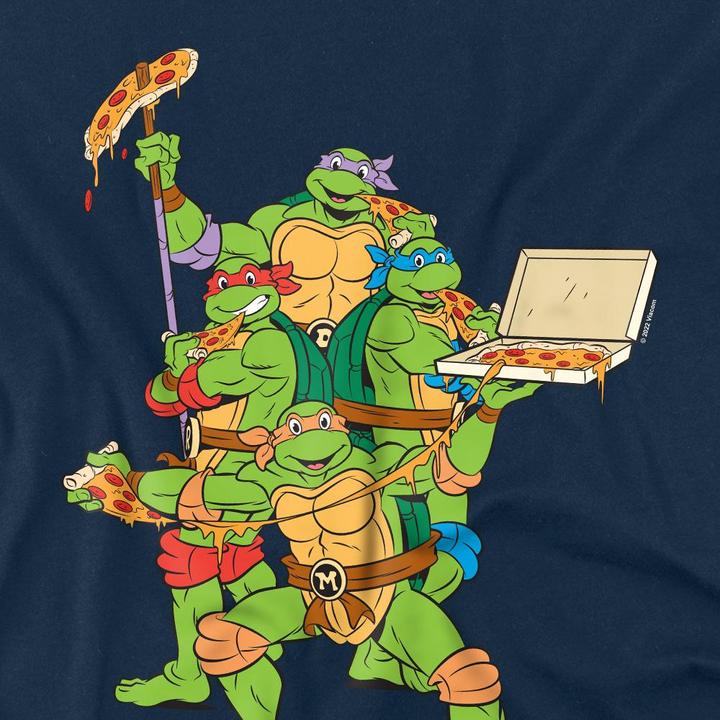 Immagine prodotto Teenage Mutant NT Pizza Party Maglietta Uomo (S)