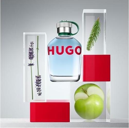 Actual product image Hugo Boss Hugo Man Eau De Toilette Spray 125ml Set 3 Pieces (Eau de toilette, 125 ml)