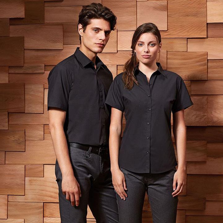 Produktbild Premier PopelineBluse Bluse Arbeitshemd kurzärmlig (50)